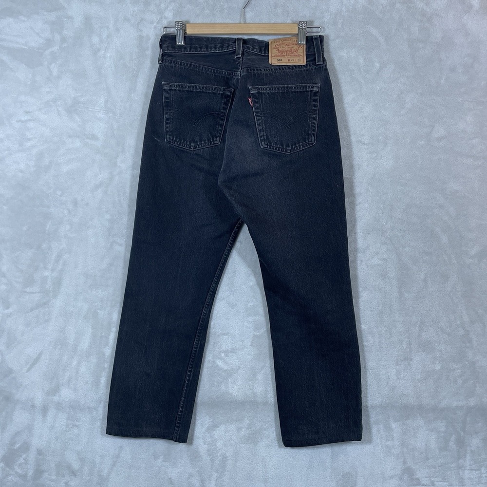 Vtg USA Levis 501 For Women Jeans 29x30 (fit 28x25) 6501-0660 90s Button Fly